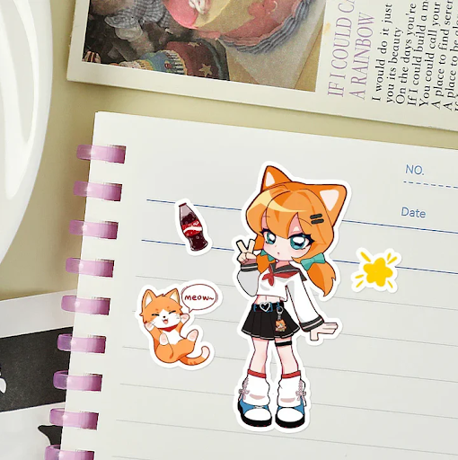 custom stickers branding
